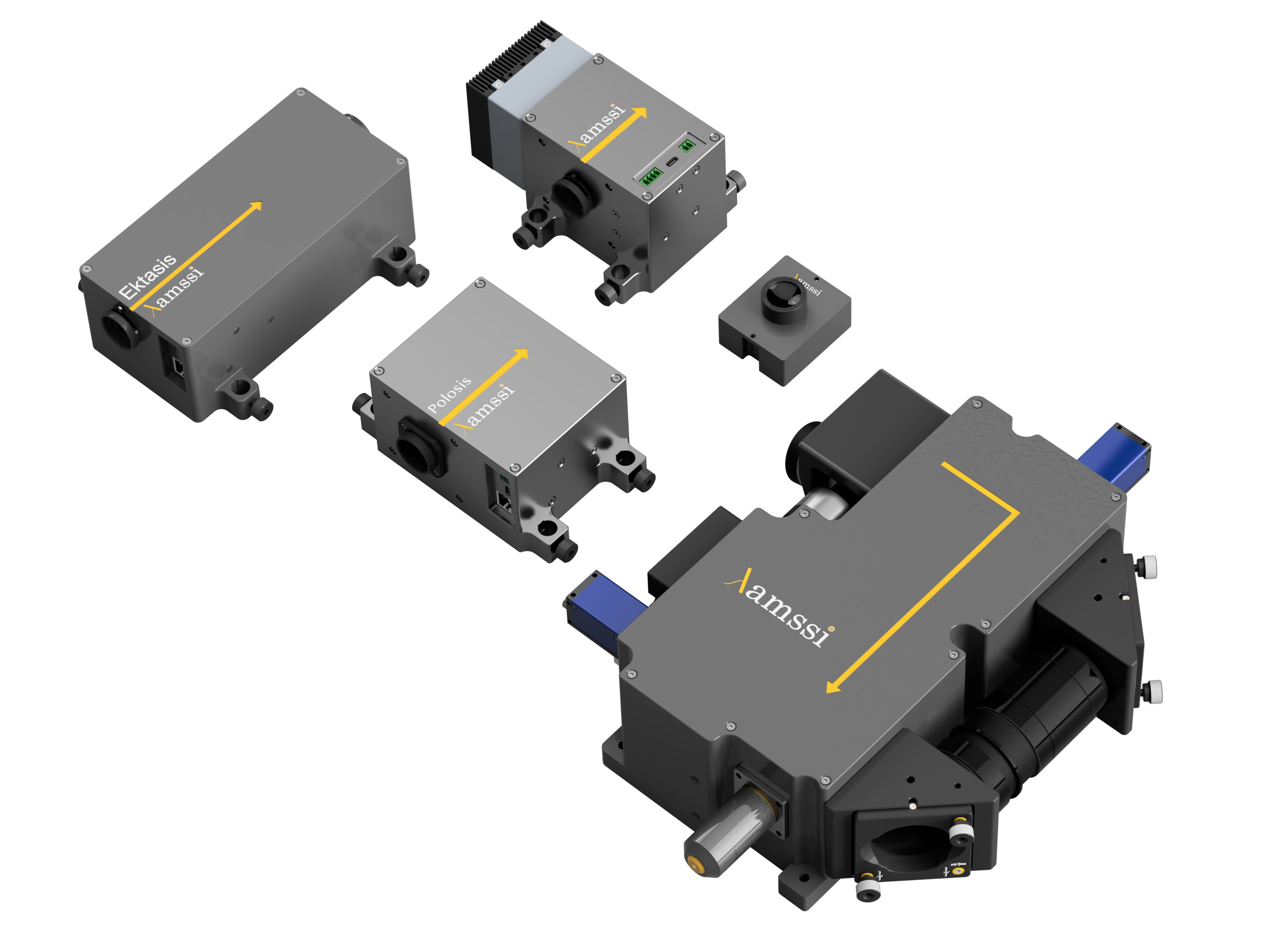 Lamssi laser modules